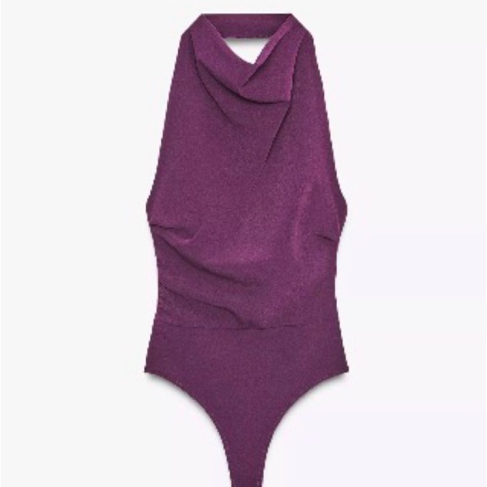 Zara Purple Bodysuit